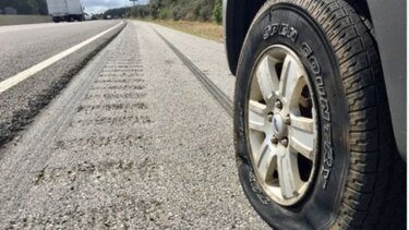 Ο κλέφτης έπαθε... λάστιχο 