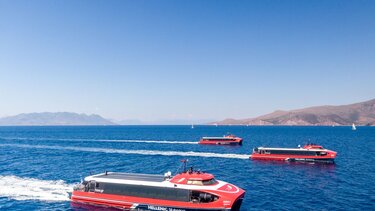 Εγκαίνια των 3 νέων AERO Highspeed της Attica Group