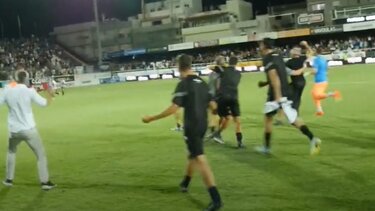 Οι τρομερές στιγμές στο γκολ του Διαμαντή και οι έξαλλοι πανηγυρισμοί!
