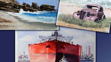 Τελευταίες ημέρες για την έκθεση ζωγραφικής του Μανώλη Φραγκιαδάκη