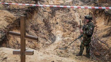 Ιζιούμ: Το 99% των εκταφέντων πτωμάτων παρουσιάζουν σημάδια βίαιου θανάτου