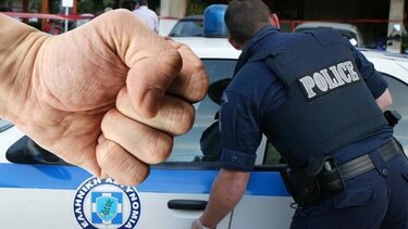  Γρονθοκόπησε τον πατέρα του, έσκισε την μπλούζα αστυνομικού