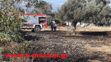 Πρόλαβαν τη φωτιά πριν πάρει διαστάσεις