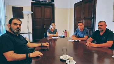 Συνάντηση της Συντονίστριας Αποκεντρωμένης Διοίκησης με εκπροσώπους του Ενιαίου Αγροτικού Συλλόγου Ιεράπετρας