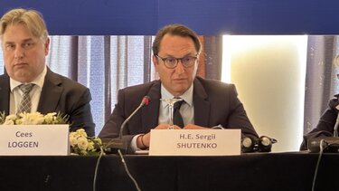 Άγιος Νικόλαος: Μήνυμα αντίστασης από τον Ουκρανό πρέσβη