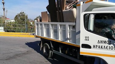 Ηράκλειο: Συνεχίζεται η απομάκρυνση ογκωδών αντικειμένων με τηλεφωνικά ραντεβού 