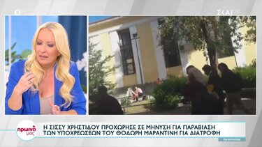 Συναισθηματικά φορτισμένη η Α. Γραμμέλη με την υπόθεση Μαραντίνη-Χρηστίδου