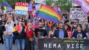 Έγινε το Pride στο Μαυροβούνιο, παρά τις αντιδράσεις της εκκλησίας