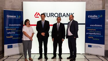 Eurobank: Εγκρίθηκε η αίτηση εκταμίευσης για τη 2η δόση ύψους €200 εκατ. του Ταμείου Ανάκαμψης & Ανθεκτικότητας