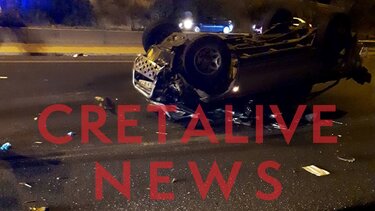 Νέο τροχαίο με δύο τραυματίες, τα ξημερώματα