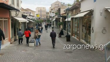 Υποτονική η κίνηση στην αγορά των Χανίων, την Κυριακή