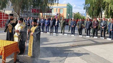 Τιμήθηκε, στο Ηράκλειο, η επέτειος της Εθνικής Αντίστασης