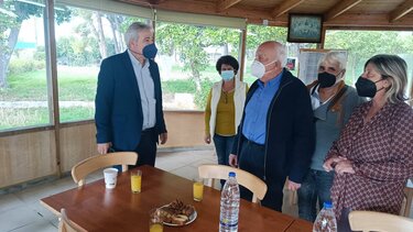 Αυτοψία Παπαδογιάννη στις εγκαταστάσεις του Παραρτήματος ΑμεΑ Χανίων του Κέντρου Κοινωνικής Πρόνοιας 