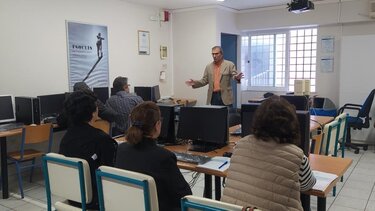 Με επιτυχία τα εθελοντικά προγράμματα κατάρτισης Η/Υ σε μέλη των Κ.Α.Π.Η. Ρεθύμνου