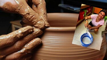 Μια ξεχωριστή έκθεση κεραμικών από μια γιατρό για το ... Alzheimer