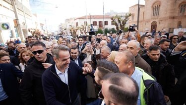 Μητσοτάκης από Αίγιο: Το δίλημμα είναι αν θα συνεχίσουμε να πηγαίνουμε μπροστά ή θα γυρίσουμε πίσω