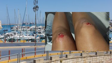 Κίνδυνος τα κατεστραμμένα πασσαλάκια στην παραλιακή