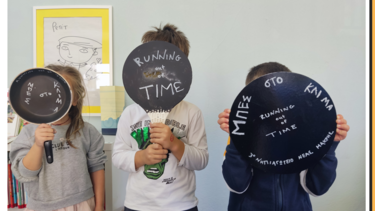 Μαθήτριες και μαθητές νηπιαγωγείου πραγματοποίησαν σκυταλοδρομία για την κλιματική αλλαγή!