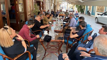 Επίσκεψη Ανδρέα Ξανθού στην Αγία Γαλήνη 