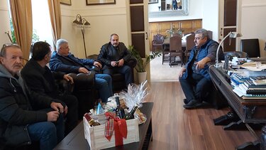 Στον Αντιπεριφερειάρχη Χανίων, ο Σύνδεσμος Αποστράτων Σωμάτων Ασφαλείας Νομού Χανίων