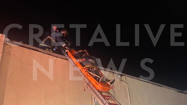 Ιδού το «ντοκουμέντο» από τον διαρρήκτη που εγκλωβίστηκε στην ταράτσα 