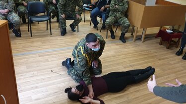 Ολοκληρώθηκε το σεμινάριο πρώτων βοηθειών από την 7η ΥΠΕ Κρήτης