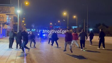 Βίντεο ντοκουμέντο από συμπλοκή τσιγγάνων με αστυνομικούς στη Σταυρούπολη Εξωτερικός