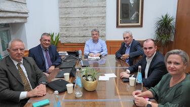 Συνάντηση διοίκησης Ιατρικού Συλλόγου Ηρακλείου με τον Περιφερειάρχη Κρήτης