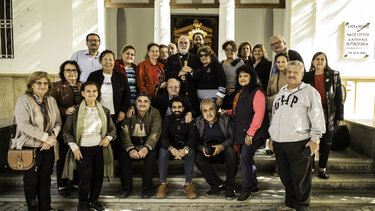 Πανηγυρικός εορτασμός της μνήμης του Αγίου Σπυρίδωνος στο Χελουάν του Καΐρου