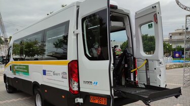 Ένα νέο σύγχρονο λεωφορείο AμεΑ για το ΚΔΑΠμεΑ του Δήμου Μαλεβιζίου