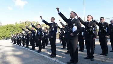 Ορκίστηκαν 70 νέοι λιμενοφύλακες