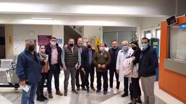 Στο ΠΑΓΝΗ στελέχη της Νομαρχιακής Επιτροπής του ΠΑΣΟΚ