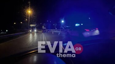 Σοβαρό τροχαίο στο κολυμβητήριο Χαλκίδας με τραυματισμό – Εκτροπη μηχανής στα κιγκλιδώματα 