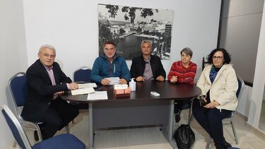 Συνάντηση Θραψανιώτη με το Σύλλογο Εργαζομένων ΔΕΥΑ Λασιθίου