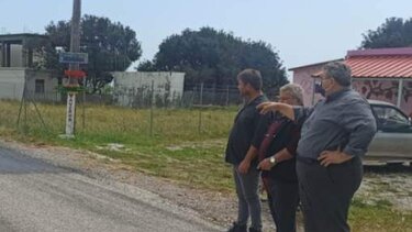 Αυτοψία Καλογερή σε έργα στα Σφακιά
