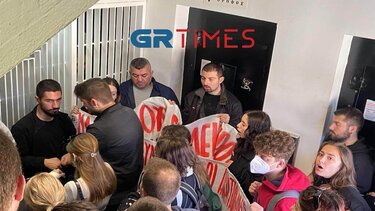 ΑΠΘ: Υπό «πολιορκία» η Πρυτανεία ενάντια στην e-ψηφοφορία