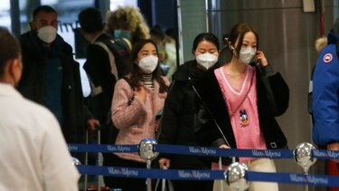 Εφαρμογή και στην Ελλάδα των συστάσεων της ΕΕ για Κίνα – Τεστ 48 ωρών και μάσκα