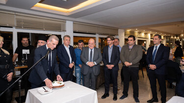 Την πρωτοχρονιάτικη πίτα της έκοψε η ΟΕΒΕΝΗ