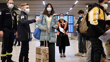 NOTAM για τους ταξιδιώτες από την Κίνα