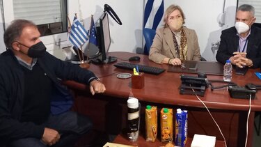 Στο Νοσοκομείο Ιεράπετρας η Μ. Γκάγκα: Τι είπε για την αναβάθμισή του
