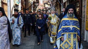 Σακελλαροπούλου: "H σημερινή μέρα φέρνει το μήνυμα της νίκης του φωτός ενάντια στο σκοτάδι"