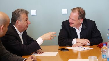 Σύσκεψη εργασίας για το αεροδρόμιο "Ν. Καζαντζάκης"