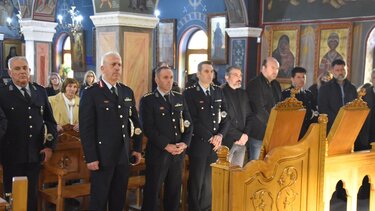 Οι αστυνομικοί του Ρεθύμνου τίμησαν τη μνήμη των συναδέλφων τους που έπεσαν στο καθήκον