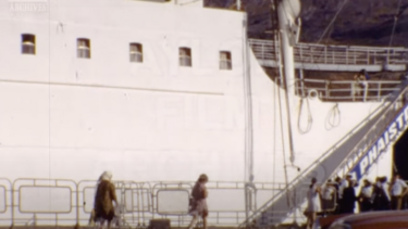 Αναχώρηση από τη Σούδα, σε βουβό φιλμ του 1968