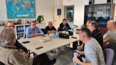 Συναντήσεις Σωκράτη Βαρδάκη στο Αεροδρόμιο Ηρακλείου