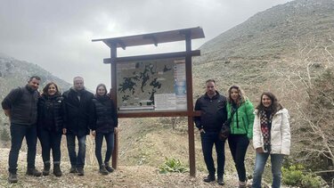 Αξιοποιήθηκε το ιστορικό μονοπάτι "Βασιλική στράτα"