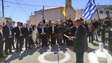 Τη μνήμη του Γιάννη Παλμέτη Παντερή τίμησε ο Δήμος Μαλεβιζίου