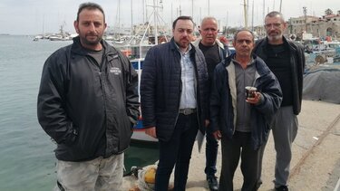 Φραγκίσκος Παρασύρης: Οι επαγγελματίες αλιείς του Ηρακλείου χρειάζονται άμεσα μέτρα στήριξης