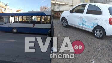 Σχολικό λεωφορείο συγκρούστηκε με ΙΧ, ενώ επέβαιναν παιδιά 