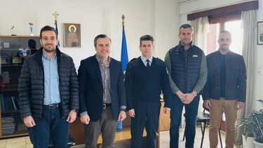 Στον νέο αστυνομικό διευθυντή Λασιθίου η Παγκρήτια Ένωση Αξιωματικών Αστυνομίας